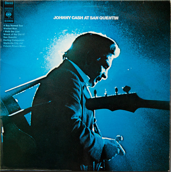 Johnny Cash - Johnny Cash At San Quentin (LP, Album)