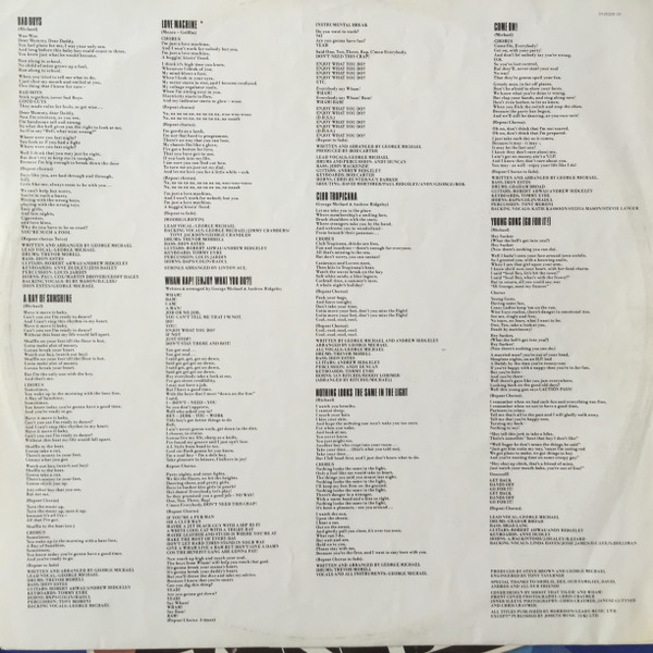 Wham! - Fantastic (LP, Album, Ltd, RE, RP, Pos)