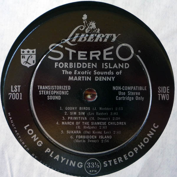 Martin Denny - Forbidden Island (LP, Album)