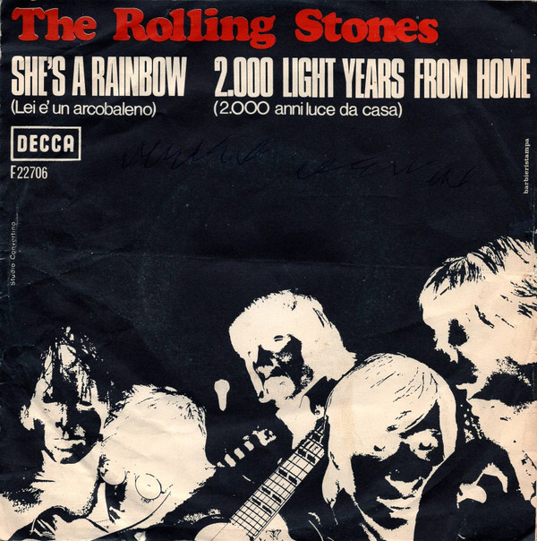 The Rolling Stones - 2.000 Light Years From Home / She's A Rainbow (7