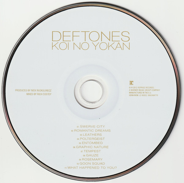 Deftones - Koi No Yokan (CD, Album)