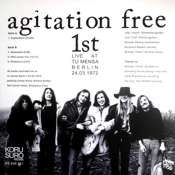 Agitation Free - 1st (LP, Album, Ltd)