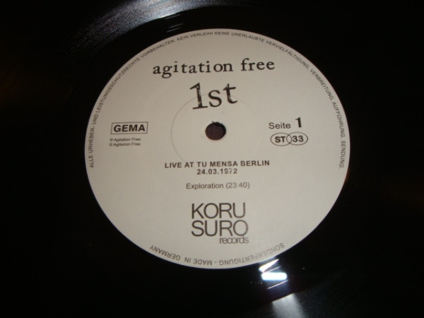 Agitation Free - 1st (LP, Album, Ltd)