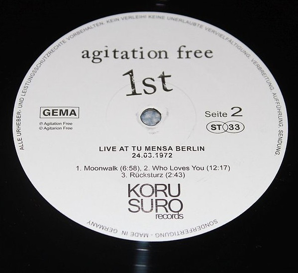 Agitation Free - 1st (LP, Album, Ltd)