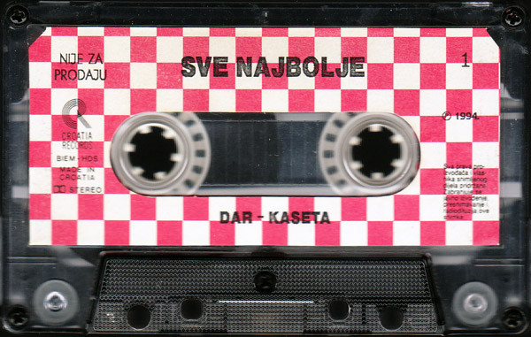 Various - Sve Najbolje! - 35 Najvećih Hitova (Cass, Comp, Promo)