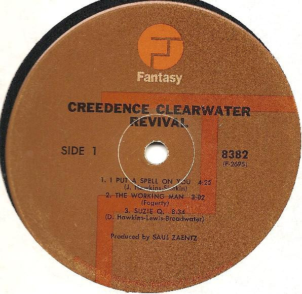 Creedence Clearwater Revival - Creedence Clearwater Revival (LP, Album, RE)