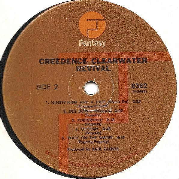 Creedence Clearwater Revival - Creedence Clearwater Revival (LP, Album, RE)