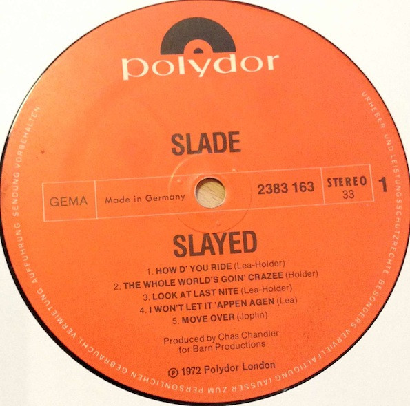 Slade - Slayed? (LP, Album)