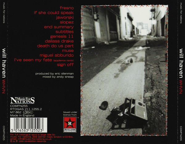 Will Haven - WHVN (CD, Album)