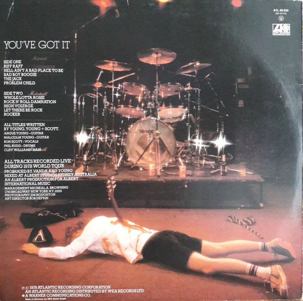 AC/DC - If You Want Blood You've Got It (LP, Album)