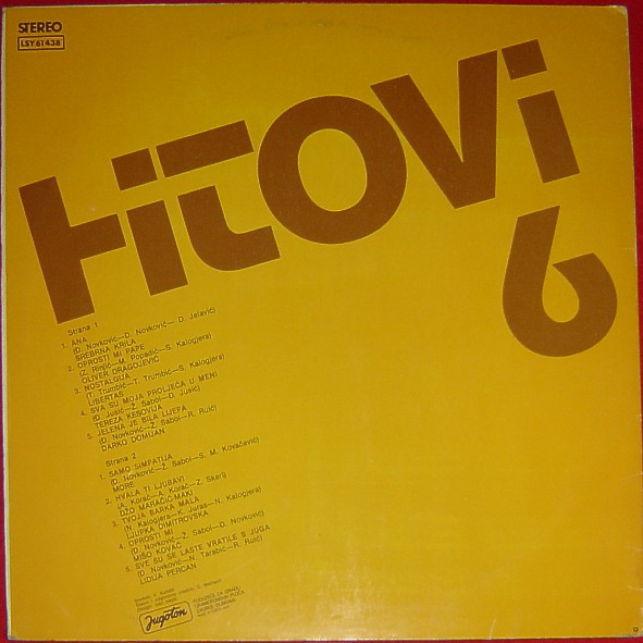 Various - Hitovi 6 (LP, Comp)