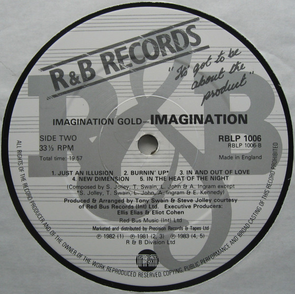 Imagination - Imagination Gold (LP, Comp)