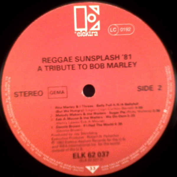 Various - Reggae Sunsplash '81 (A Tribute To Bob Marley) (2xLP, Album, Gat)