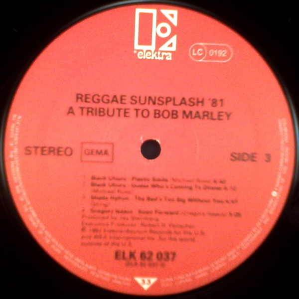 Various - Reggae Sunsplash '81 (A Tribute To Bob Marley) (2xLP, Album, Gat)