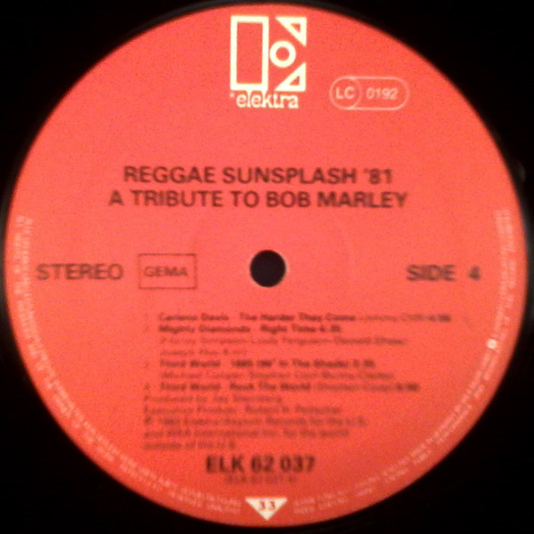 Various - Reggae Sunsplash '81 (A Tribute To Bob Marley) (2xLP, Album, Gat)