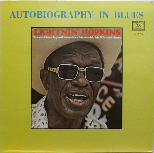 Lightnin' Hopkins - Autobiography In Blues (LP, RE)