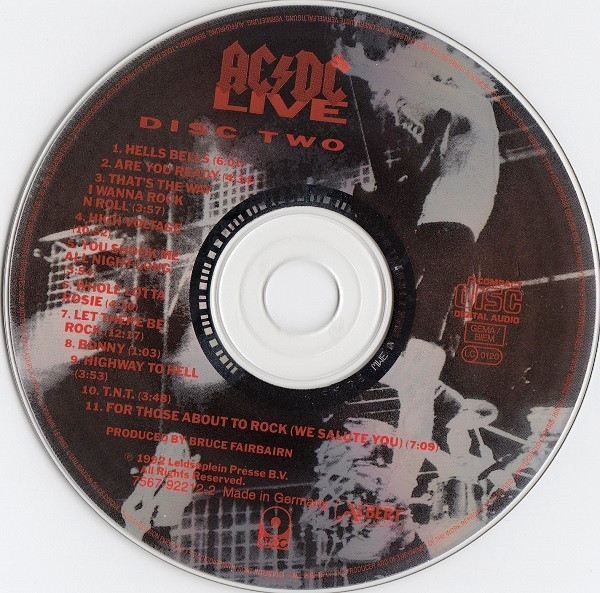 AC/DC - Live (2xCD, Album, S/Edition, Spe)