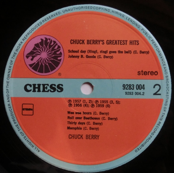 Chuck Berry - Chuck Berry Greatest Hits (LP, Comp)