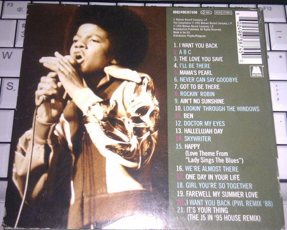 Michael Jackson / The Jackson Five* - The Very Best Of Michael Jackson With The Jackson Five (CD, Comp, Sli)