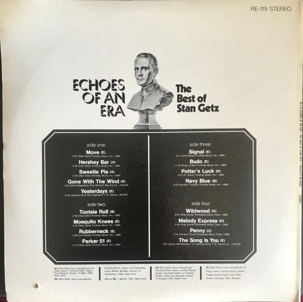 Stan Getz - The Best Of Stan Getz (2xLP, Comp)