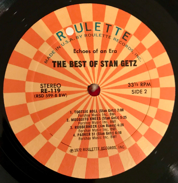 Stan Getz - The Best Of Stan Getz (2xLP, Comp)