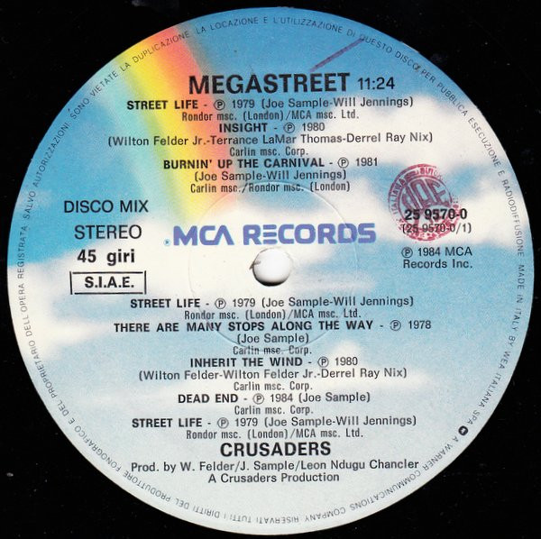 Crusaders* - Megastreet / Night Ladies (12