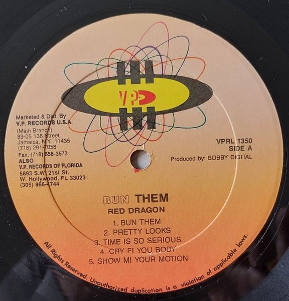 Red Dragon - Bun Them (LP, Album)
