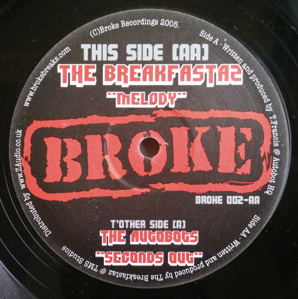 The Autobots* / The Breakfastaz - Seconds Out / Melody (12