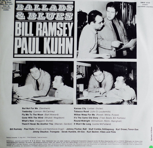 Paul Kuhn & Bill Ramsey - Ballads & Blues (LP, Album)