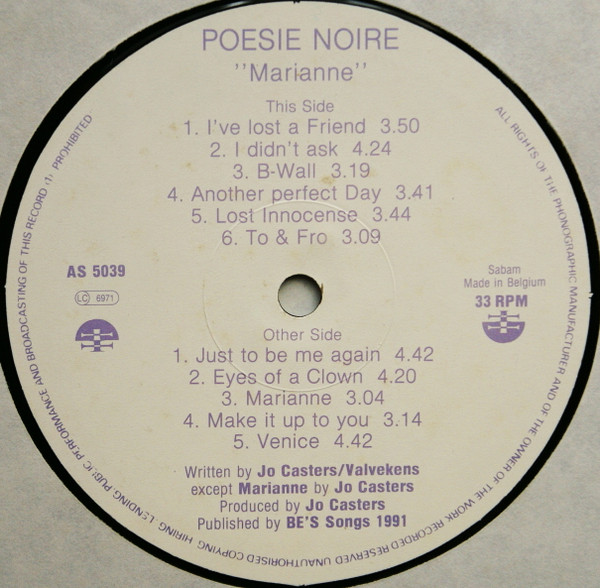 Poésie Noire - Marianne (LP, Album)