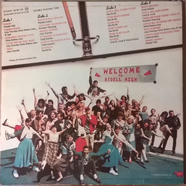 Various - Grease (The Original Soundtrack From The Motion Picture) (2xLP, Album, Gat)