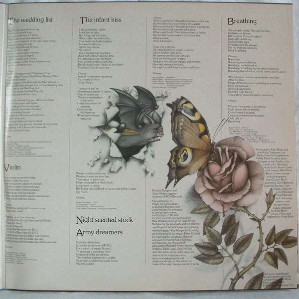Kate Bush - Never For Ever (LP, Album, Gat)