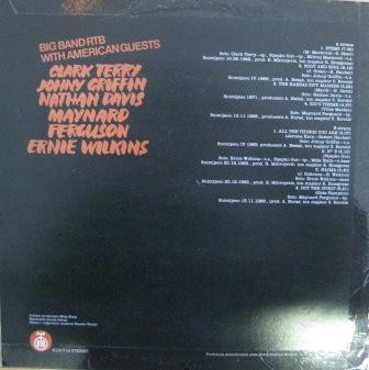 Big Band RTB* & Clark Terry, Johnny Griffin, Nathan Davis, Maynard Ferguson, Ernie Wilkins - Big Band RTB With American Guests (LP, Comp)