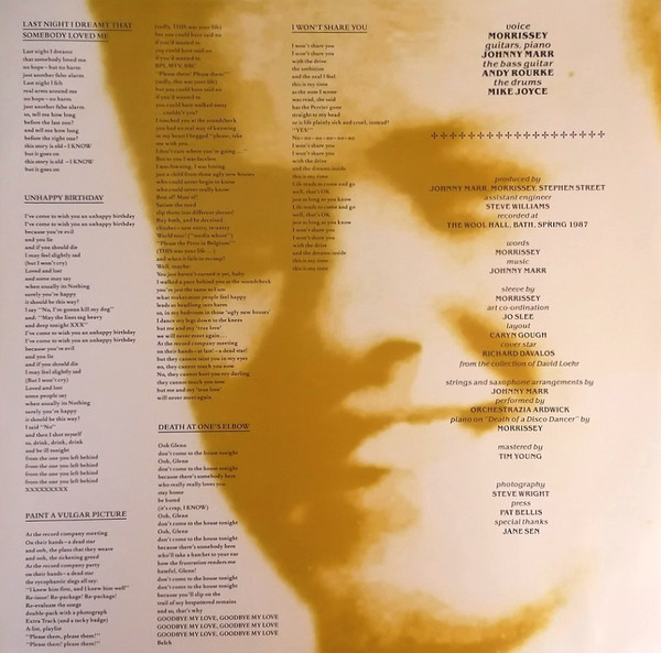 The Smiths - Strangeways, Here We Come (LP, Album, RE, RM, 180)