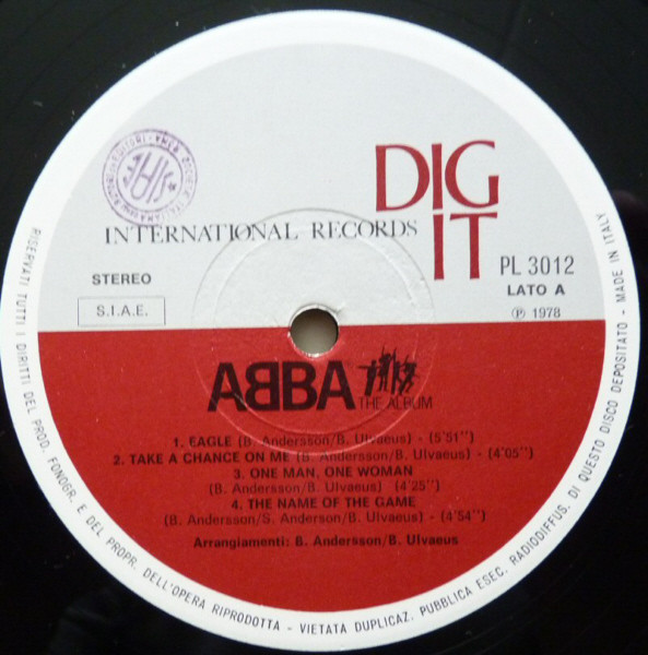 ABBA - The Album (LP, Album)