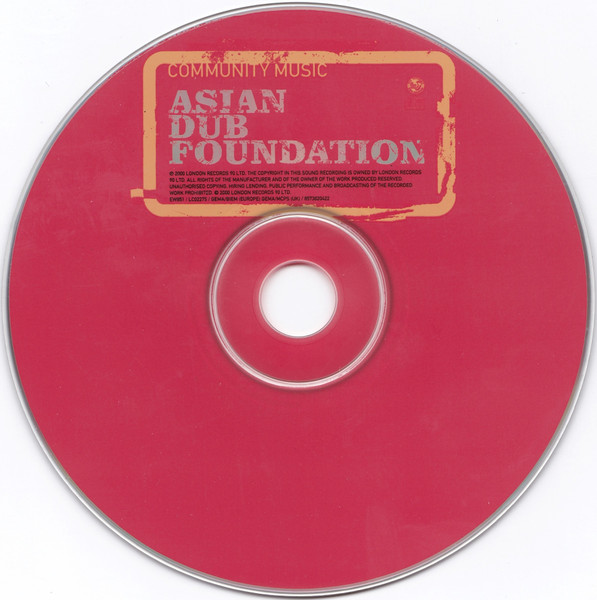 Asian Dub Foundation - Community Music (CD, Album)
