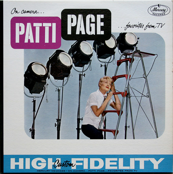 Patti Page - On Camera…Patti Page…Favorites From TV (LP, Album, Mono)