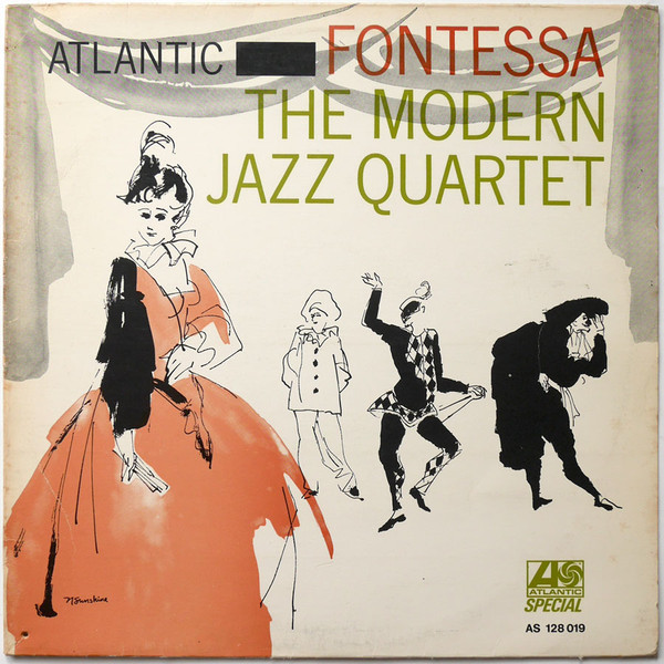 The Modern Jazz Quartet - Fontessa (LP, Album, RE)