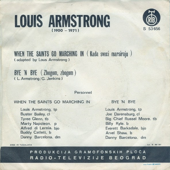 Louis* - When The Saints Go Marching In (7