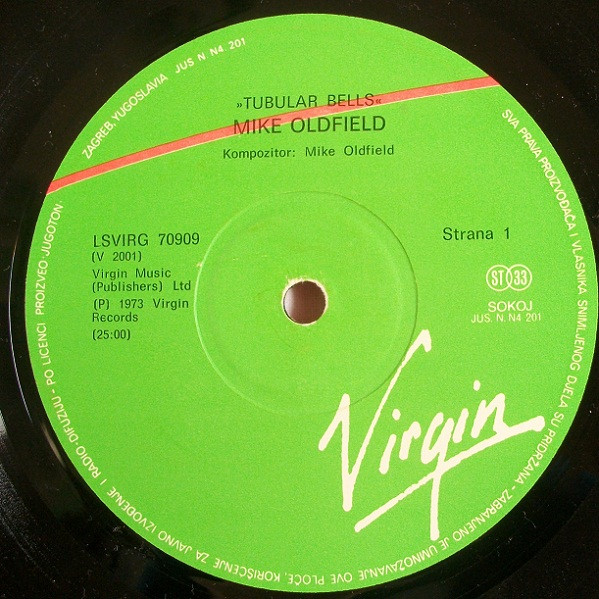 Mike Oldfield - Tubular Bells (LP, Album, RE)