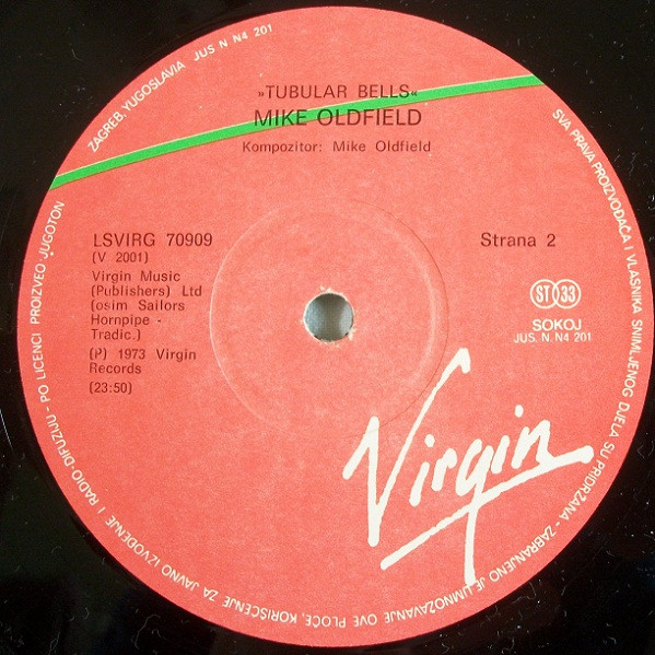 Mike Oldfield - Tubular Bells (LP, Album, RE)