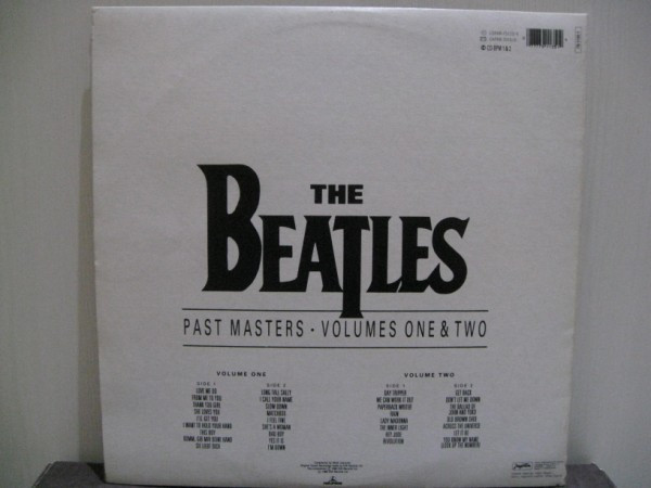 The Beatles - Past Masters • Volumes One & Two (2xLP, Comp)