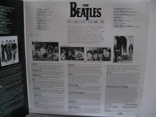 The Beatles - Past Masters • Volumes One & Two (2xLP, Comp)