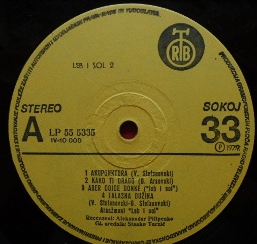 Leb I Sol - Leb I Sol 2 (LP, Album, RP, Gat)