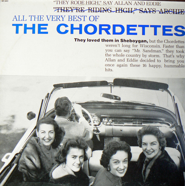 The Chordettes - All The Very Best Of The Chordettes (LP, Comp)