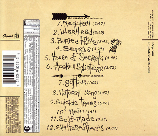Otep - House Of Secrets (CD, Album, Copy Prot.)