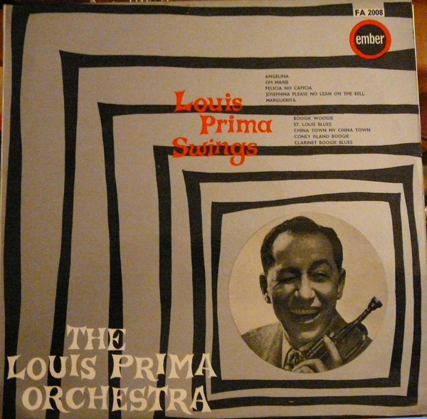 The Louis Prima Orchestra* - Louis Prima Swings (LP, Comp)