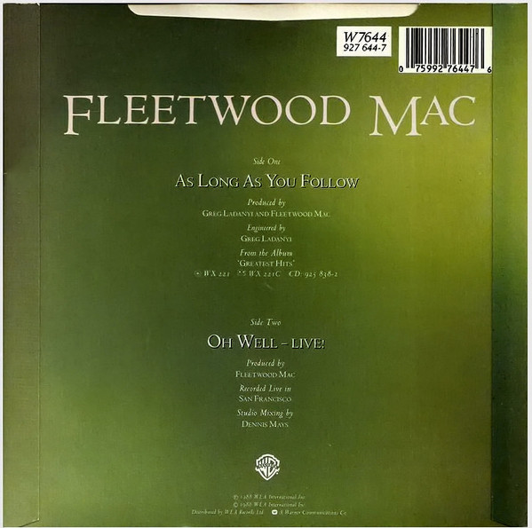 Fleetwood Mac - As Long As You Follow (7