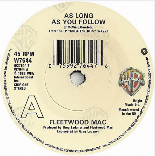 Fleetwood Mac - As Long As You Follow (7