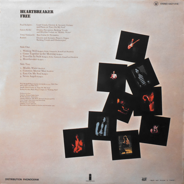 Free - Heartbreaker (LP, Album)